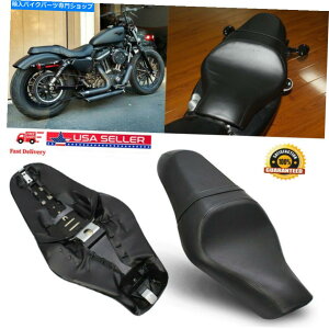 V[g n[[X|[cX^[XL 883 1200 72 BF1̂߂2̃AbvhCo[̑Ȍ Two Up Driver Front Rear Passenger Seat For Harley Sportster XL 883 1200 72 BF1