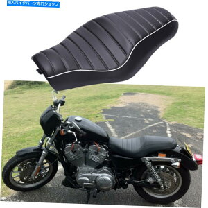 V[g n[[_rbh\X|[cX^[XL 883 1200 72 48̂߂̏q̉^]҂2̏̃V[gtBbg Passenger Driver Two Up Seat Fit For Harley Davidson Sportster XL 883 1200 72 48