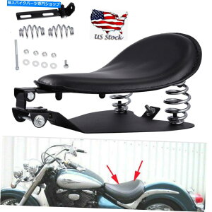 V[g Harley XL883̂߂̍I[goC̃{x̃`bp[\̍Ȃ̏t̃uPbgx[X Black Motorcycle Bobber Chopper Solo Seat Spring Bracket Base For Harley XL883