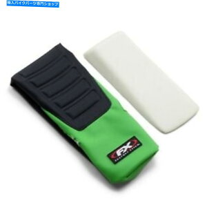 V[g HGtFbNXubN/O[TC4Obp[V[gJo[W /ovubN|22-28138 Factory Effex Black/Green TC4 Gripper Seat Cover w/Bump Black | Green 22-28138