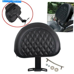 シート ハーレーファットボーイ遺産のための調節可能な運転者ライダーシートクッションバックレスト Adjustable Driver Rider Seat Cushion Backrest For Harley Fatboy Heritage Softail