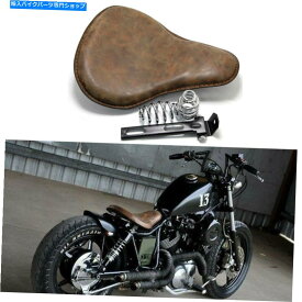 シート ヤマハVirago 750 XV750 535 XV535 XV250ボバーオートバイスプリングソロシート For Yamaha Virago 750 XV750 535 XV535 XV250 Bobber Motorcycle Spring Solo Seat