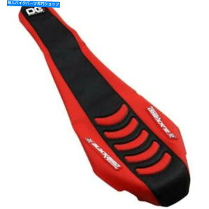 V[g Blackbird Racing 1141hus_uObv3V[gJo[ - ubN/bh Blackbird Racing 1141HUS Double Grip 3 Seat Cover - Black/Red