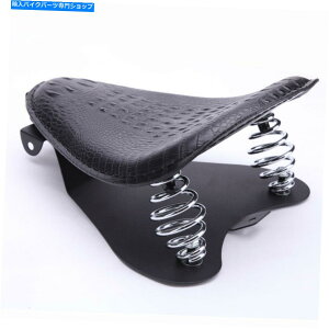 V[g z_̉ê߂̃{o[̃I[goC̃\V[gXvOubN1100 800 750 500̕␳ Bobber Motorcycle Solo Seat Spring Black For Honda Shadow 1100 800 750 500 Refit