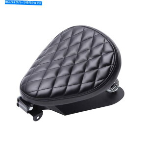 V[g Harley Bobber Chotper Â߂̍I[goC̃\̍Ȃ̏t̃x[Xv[guPbg Black Motorcycle Solo Seat Spring Base Plate Bracket For Harley Bobber Chopper A