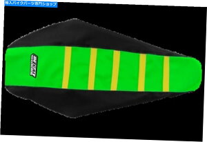 V[g ̂߂̃fJ[iubN/O[/CG[V[gJo[ DeCal Works Black / Green / Yellow Seat Cover for Kawasaki