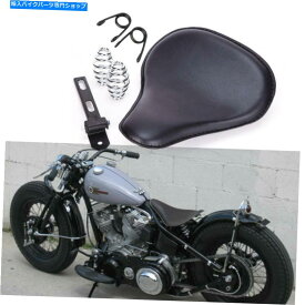 シート Harley Sportster Iron 883のための黒いオートバイレザーソロの座席の春のブラケット Black Motorcycle Leather Solo Seat Spring Bracket For Harley Sportster Iron 883