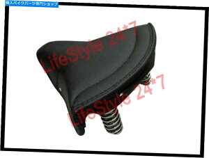 V[g NXvOXtĂ郍CGtB[hubNU[tg\V[g Royal Enfield Black Leather Front Solo Seat With Chrome Springs Complete
