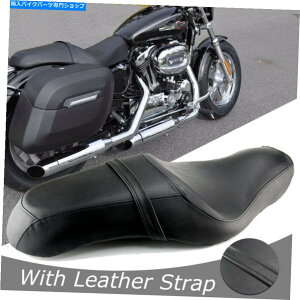 V[g n[[X|[cX^[XL 883 1200 48I[goĈ߂̃hCo[Aq2̏̍ Driver Rear Passenger Two Up Seat for Harley Sportster XL 883 1200 48 Motorcycle