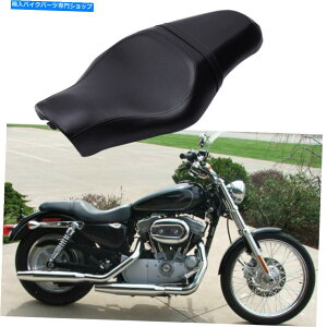 V[g n[[X|[cX^[XL 883 1200 72AĈ߂̃I[goC̏q̉^]Ȃ2̍ Motorcycle Passenger Driver Two-Up Seat for Harley Sportster XL 883 1200 72 Iron