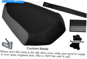 V[g ubNO[JX^tBbg}nMT 07 13-15AU[V[gJo[ BLACK & GREY CUSTOM FITS YAMAHA MT 07 13-15 REAR LEATHER SEAT COVER