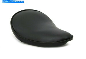 V[g V-Twinɂn[[_rbh\̂߂̍炩ȃ\̍Ȃ̏ Black Smooth Solo Seat Small for Harley Davidson by V-Twin