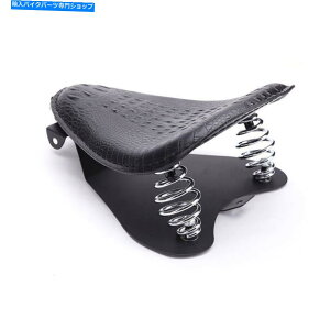 �V�[�g �n�[���[�w���e�[�W�\�t�g�X�v�����O�t�@�[A�̂��߂̃x�[�X�L�b�g�̃I�[�g�o�C�X�v�����O�\���̍��� Motorcycle Spring Solo Seat With Base Kit For Harley Heritage Softail Springer A