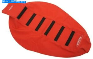 V[g z_CRF250R CRF450Rp6uϐV[gJo[/95931KRR 6-Rib Water Resistant Seat Cover Red/Black 95931KRR For Honda CRF250R CRF450R