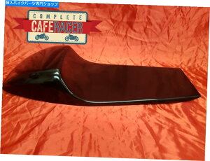 V[g tbgobNX^C̃KX@ۃJtF̃[T[V[gubNŎdグ܂ FLATBACK STYLE FIBREGLASS CAFE RACER SEAT FINISHED IN BLACK