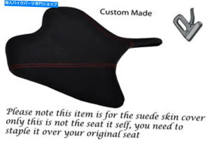 V[g ubNXG[hԃXeb`JX^08-12tBbg}n600 YZF R6tgV[gJo[ BLACK SUEDE RED STITCH CUSTOM 08-12 FITS YAMAHA 600 YZF R6 FRONT SEAT COVER