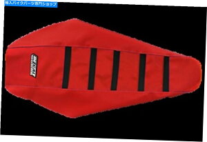 シート デカール作品ホンダ用赤/赤/ブラックシートカバー DeCal Works Red / Red / Black Seat Cover for Honda