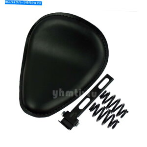�V�[�g �����\���^�]��+ 3 ''�t�̎��t���L�b�g�t�B�b�g���}�n�z���_���[�T�[ Black Solo Driver Seat + 3'' Spring Mounting Kit Fit For Yamaha Honda Racer�y���s�A���i�z