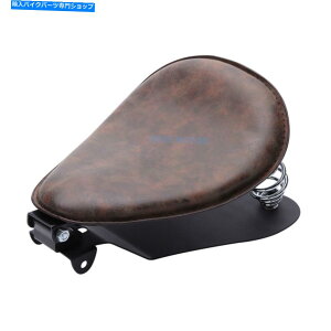 V[g guE\V[g3 "n[[JX^X|[cX^[{o[̂߂̃XvOuPbgx[X Retro Brown Solo Seat 3" Springs Bracket Base For Harley Custom Sportster Bobber