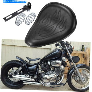 V[g }nVirago XV 1100 750 250{o[̂߂̍̃I[goC̃\̍Ȃ̏t Black Flame Motorcycle Solo Seat Spring For Yamaha Virago XV 1100 750 250 Bobber