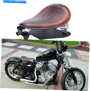 V[g nwe[W\tgXvOt@[̂߂̒F̃{o[\[̃\V[gXvOx[XuPbg Brown Bobber Solo Seat Spring Base Bracket For Harely Heritage Softail Springer