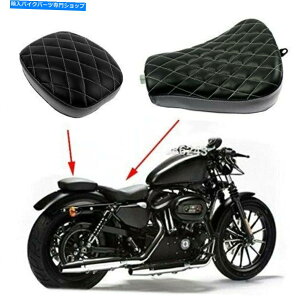V[g _ChAqtghCo[\V[gpbhn[[X|[cX^[1200 883 Diamond Rear Passenger Front Driver Solo Seat Pad For Harley Sportster 1200 883