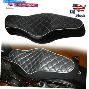 V[g n[[X|[cX^[XL883N XL120ps[X2AbvhCo[Ȁȍ One Piece Two up Driver & Rear Passenger Seat for Harley Sportster XL883N XL120