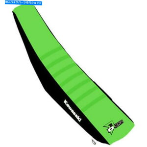 V[g DCOR - 30-20-471 - t@Ng[V[gJo[AubN/O[2019-20MX DCOR - 30-20-471 - Factory Seat Cover, Black/Green 2019-20 Kawasaki MX Dirt