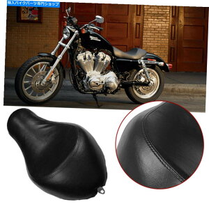 V[g n[[XL883N XL1200Nƌ݊̂I[goC\hCoU[ubNV[g Motorcycle Solo Driver Leather Black Seat Compatible With Harley XL883N XL1200N