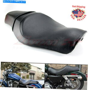 V[g 2ȃTh̃n[[X|[cX^[XL883N 1200NACA48 72 2005-2013AJD 2 Up Seat Saddle For Harley Sportster XL883N 1200N Iron 48 72 2005-2013 US Ship
