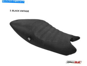 �V�[�g DUCATI MONSTER 696/796 MOTOK�V�[�g�J�o�[�u���b�N�r���e�[�W�J���[�A���`�X���b�v�h���h�� Ducati Monster 696/796 MotoK Seat Cover Black Vintage Color Anti Slip Waterproof�y���s�A���i�z