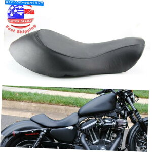 V[g n[[X|[cX^[ACAXL1200 XL883N 48̂߂̍tghCo[\V[gNbV Black Front Driver Solo Seat Cushion For Harley Sportster Iron XL1200 XL883N 48
