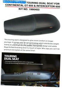 V[g R`l^GT 650ƃC^[Zv^[650̂߂̃CGtB[huc[OfAV[gv Royal Enfield "TOURING DUAL SEAT" For CONTINENTAL GT 650 & INTERCEPTOR 650
