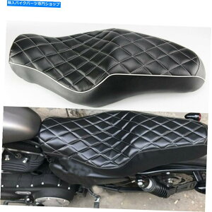 シート ハーレースポーツスターXL 883 1200 48 72 2005-21のための運転者ライダー旅客2アップシート Driver Rider Passenger 2-Up Seat For Harley Sportster XL 883 1200 48 72 2005-21