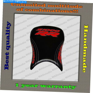 V[g JX^fUCtgV[gJo[BMW S1000RR 12-14ubN++zCgg~O001 CUSTOM Design Front Seat Cover BMW S1000RR 12-14 black+red+white-trimming 001