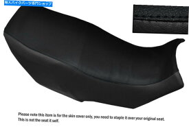 シート 黒ステッチカスタムフィットスズキGSX 750 ES 83-97デュアルレザーシートカバー BLACK STITCH CUSTOM FITS SUZUKI GSX 750 ES 83-97 DUAL LEATHER SEAT COVER