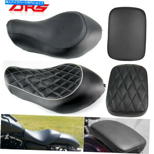 �V�[�g �t�����g�h���C�o�[�\��/���A�t�F���_�[8�n�[���[�X�|�[�c�X�^�[XL 833�̂��߂̋z�Ր� Front Driver Solo / Rear Fender 8 Suction Cups Seat For Harley Sportster XL 833