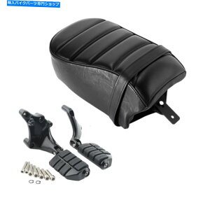 V[g n[[X|[cX^[AC883 16-21̂߂̏qsIV[gtbgyO}EgtBbg Passenger Pillion Seat & Foot Pegs Mount Fit For Harley Sportster Iron 883 16-21
