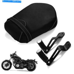 V[g }n{gXVS950̂߂̃ubNȀq̃yOuPbg̍14Abv Black Rear Passenger Foot pegs Bracket Seat For Yamaha Bolt XVS950 R Spec 14-UP