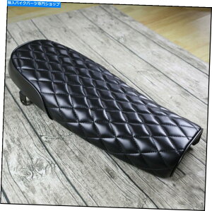 V[g Suzuki Yamaha SR400 XS650 SR500p64cmI[goCnvJtF[T[V[gubN 64cm Motorcycle Hump Cafe Racer Seat Black For Suzuki Yamaha SR400 XS650 SR500