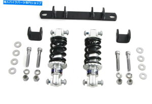 �V�[�g �~�j�\���V�[�g�V���b�N�L�b�g�n�[���[�_�r�b�h�\���t�B�b�g Mini Solo Seat Shock Kit fits Harley-Davidson�y���s�A���i�z