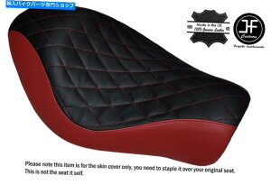 V[g ubNDRKbh_ChJX^n[[X|[cX^[[ACA883\V[gJo[ BLACK & DRK RED DIAMOND CUSTOM FOR HARLEY SPORTSTER LOW IRON 883 SOLO SEAT COVER