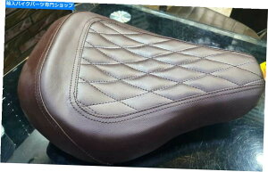 V[g CGtB[hNVbNJX^Kȃtbg[C_[\V[guE Royal Enfield Classic Custom Comfortable Flat Low Rider Solo Seat Brown