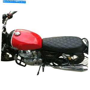 V[g NbVǉCGtB[hC^[Zv^[650_ChfUCV[gJo[ Royal Enfield Interceptor 650 Diamond Design Seat Cover With Added Cushion