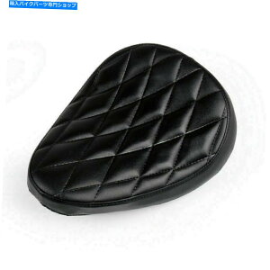V[g X|[cX^[`bp[{o[JX^650̂߂̃ubN_Ch\^] Black Diamond SOLO Driver Seat For Sportster Chopper Bobber Custom 650