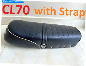 V[g z_CL70XNuCL70V[gCL50 CD50 SS50 SS50V SS50ZV[gThtXgbv Honda CL70 Scrambler CL70 Seat CL50 CD50 SS50 SS50V SS50Z Seat Saddle with Strap