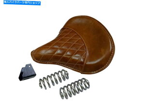 �V�[�g ���C�����G���t�B�[���h�X�^���_�[�h�o�C�N�t�����g�^���J���[�V�[�g�t Royal Enfield Standard Bike Front Tan Color Seat With Spring