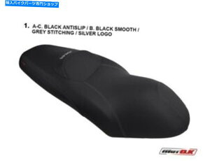 V[g }nX-MAX 125/250i2006-2009jMOTOKV[gJo[O[Xeb`/S Yamaha X-MAX 125/250 (2006-2009) Motok Seat Cover GREY Stitching / Logo