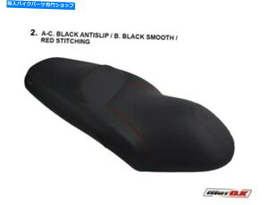 V[g }nX-MAX 125/250 2006-2009 MotokV[gJo[ubNJ[bhXeb` Yamaha X-MAX 125/250 2006-2009 MotoK Seat Cover Black Color Red Stitching
