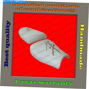 �V�[�g �J�X�^���f�U�C���V�[�g�J�o�[��ؔ��l99-07�z���C�g+�V���o�[001-NO-S CUSTOM Design Seat Cover Suzuki Hayabusa 99-07 white+silver 001-no-s�y���s�A���i�z